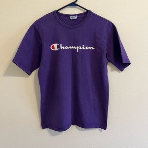 Purple Champion Tee Shirt